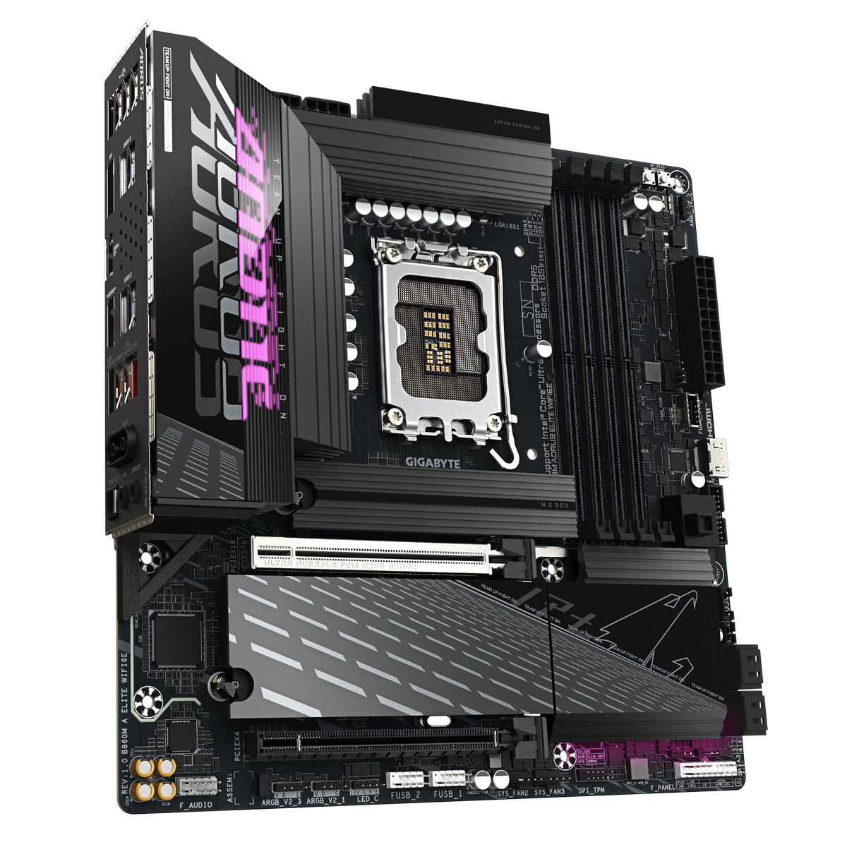 Материнская плата Gigabyte B860M AORUS ELITE WIFI6E, RTL