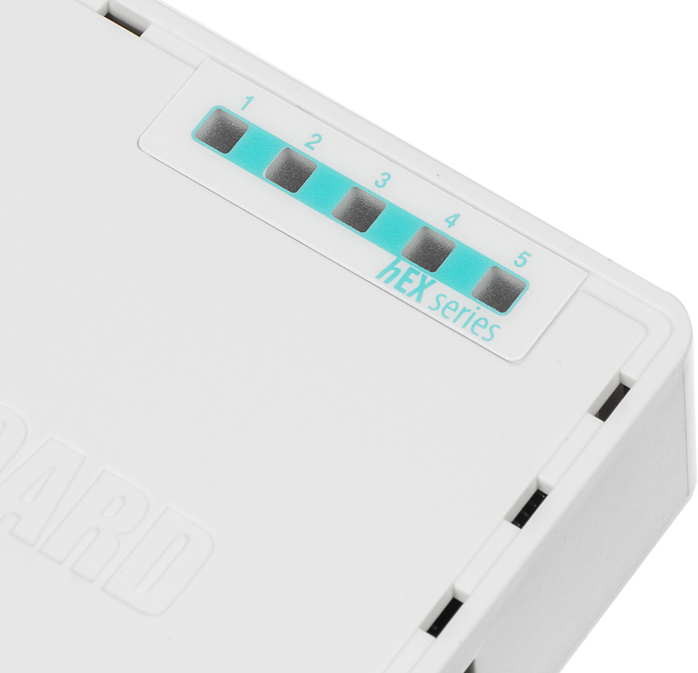 Маршрутизатор MIKROTIK RB750r2 hEX lite Router. 5x Ethernet 10/100, PoE {60}  (000378)