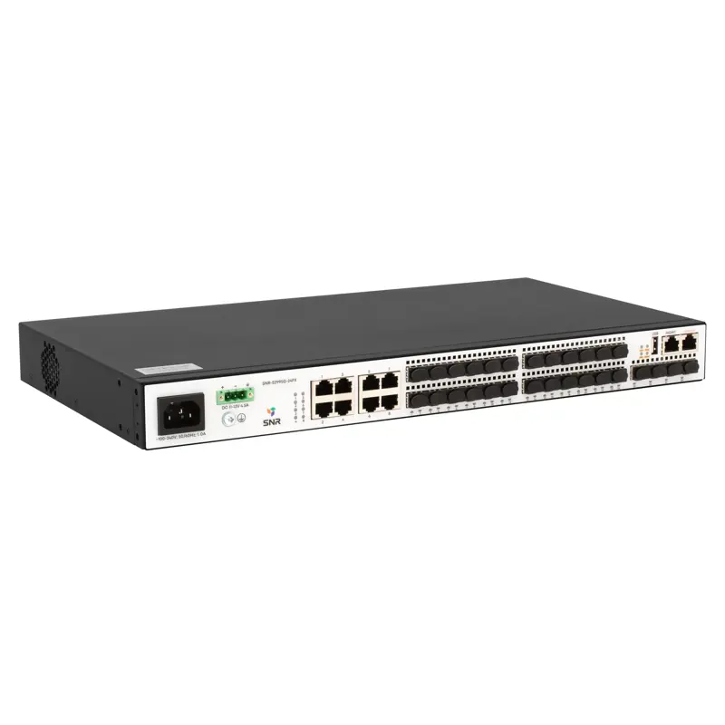 Коммутатор SNR SNR-S2995G-24FX (L3) 8x1Гбит/с 8xКомбо(1000BASE-T/SFP) 16SFP 4SFP+ управляемый