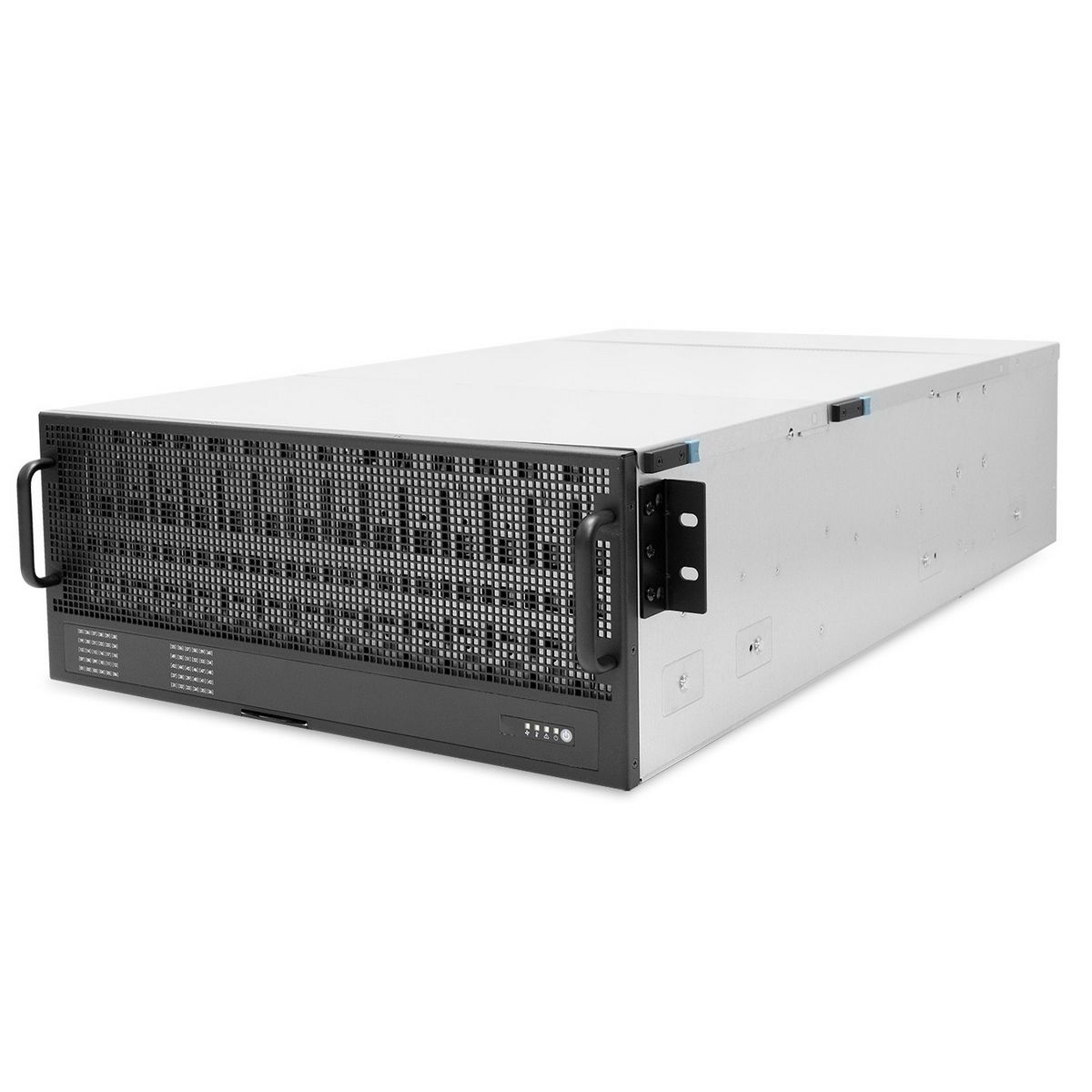 Корпус AIC J4060-04-35X_XJ1-40604-06, 4U 60x 3.5” hot-swap bays, hot-swap JBOD with dual SAS 12G exp