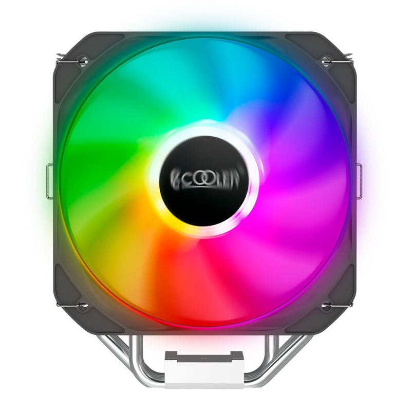 Кулер PCCooler Paladin 400 ARGB S115X/1200/1700/AM4 (TDP 200W, 130mm PWM ARGB FAN, 4 тепловые трубки