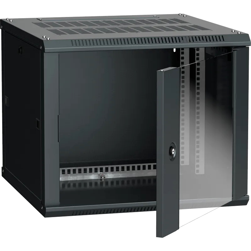 ITK Шкаф LINEA W 6U 600x600 мм дверь стекло, RAL9005