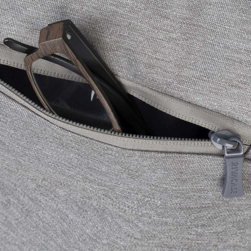 Рюкзак для ноутбука 15.6" Riva 7760 серый полиэстер женский дизайн (7760 GREY)