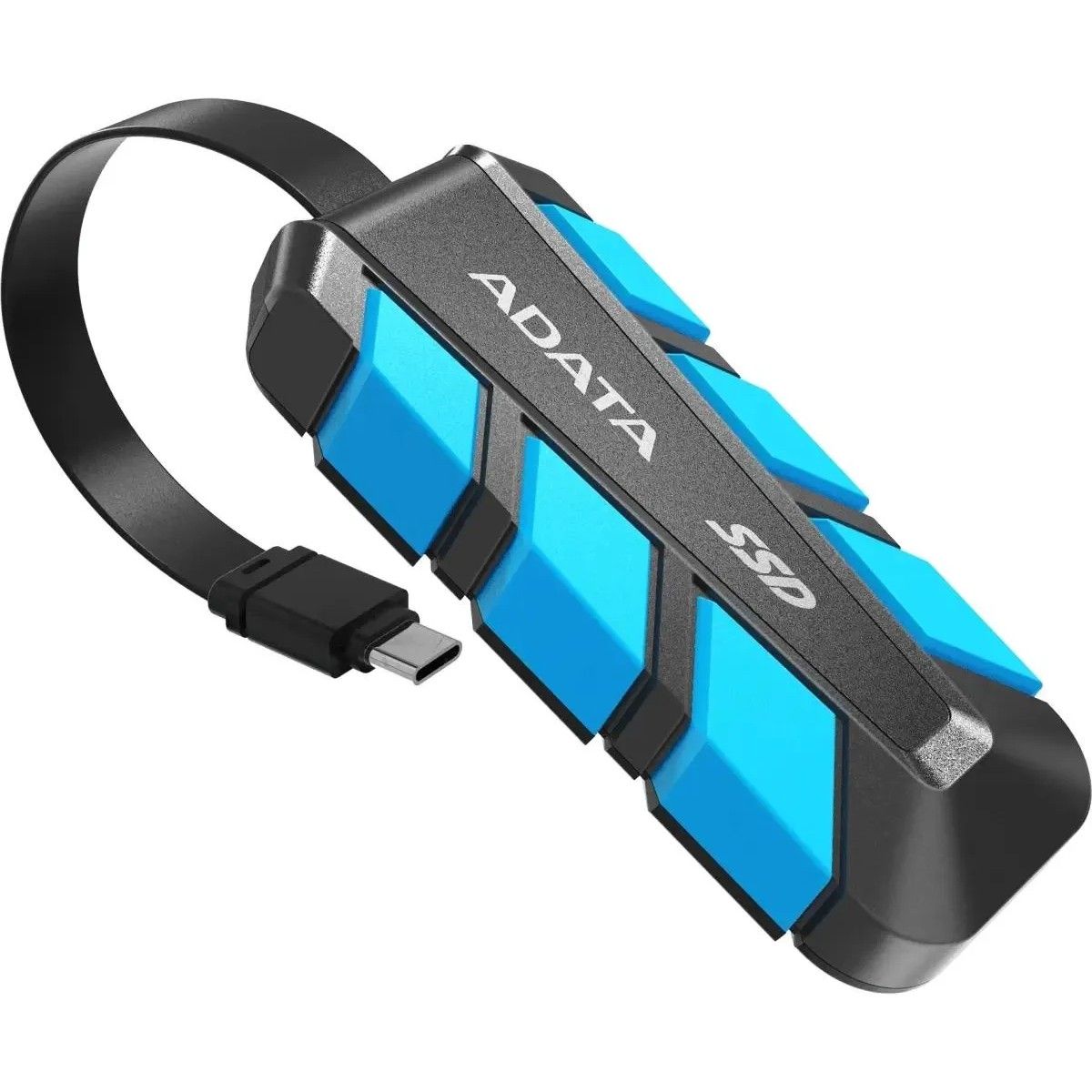 Накопитель SSD A-Data USB3.2 Gen2 500GB SC740-500G-CBU SC740 синий