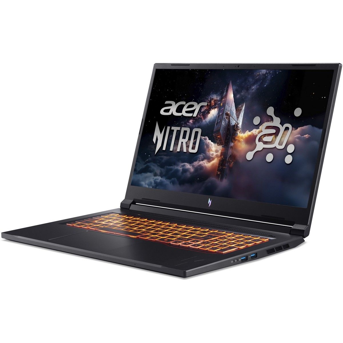 Ноутбук Acer Nitro V 17 AI ANV17-41-R0P2 Ryzen 7 260 32Gb SSD1Tb NVIDIA GeForce RTX 5060 8Gb 17.3" I