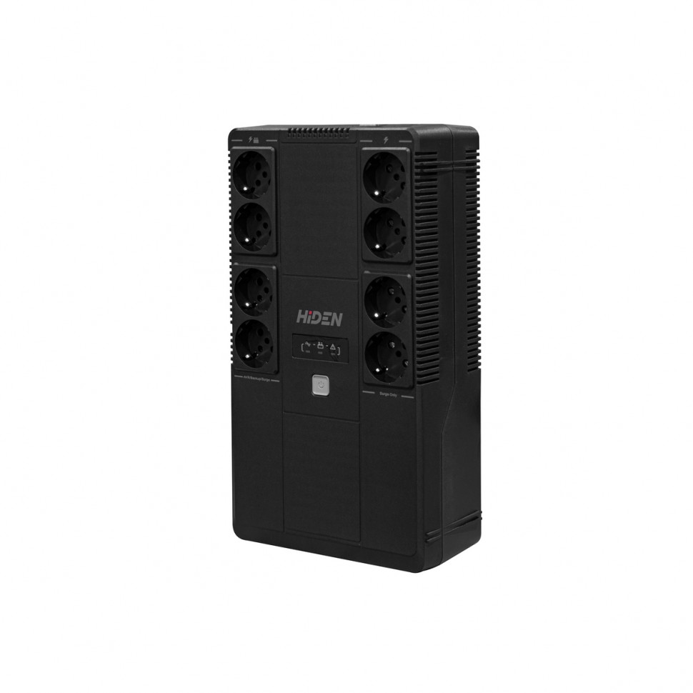 ИБП HIDEN EXPERT ULS600EF 600ВА/360Вт {Линейно-интерактивный ,2 x Schuko LED, USB, встроенные АКБ 1x