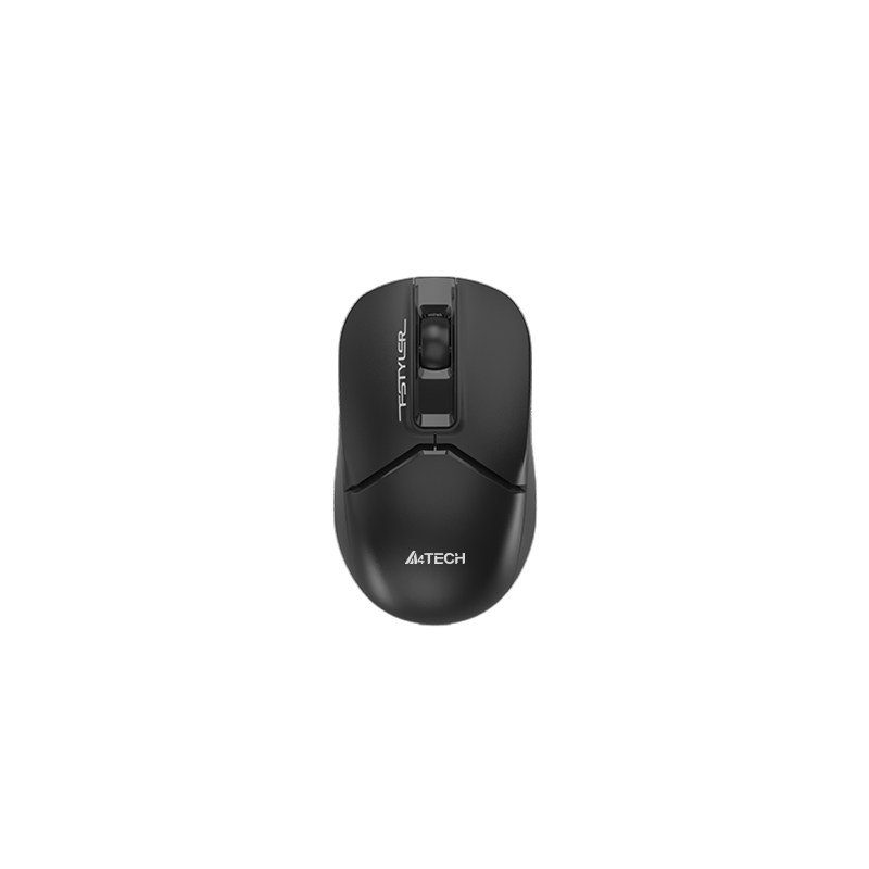 Мышь A4Tech Fstyler FG12 черный оптическая (1200dpi) беспроводная USB (3but)
