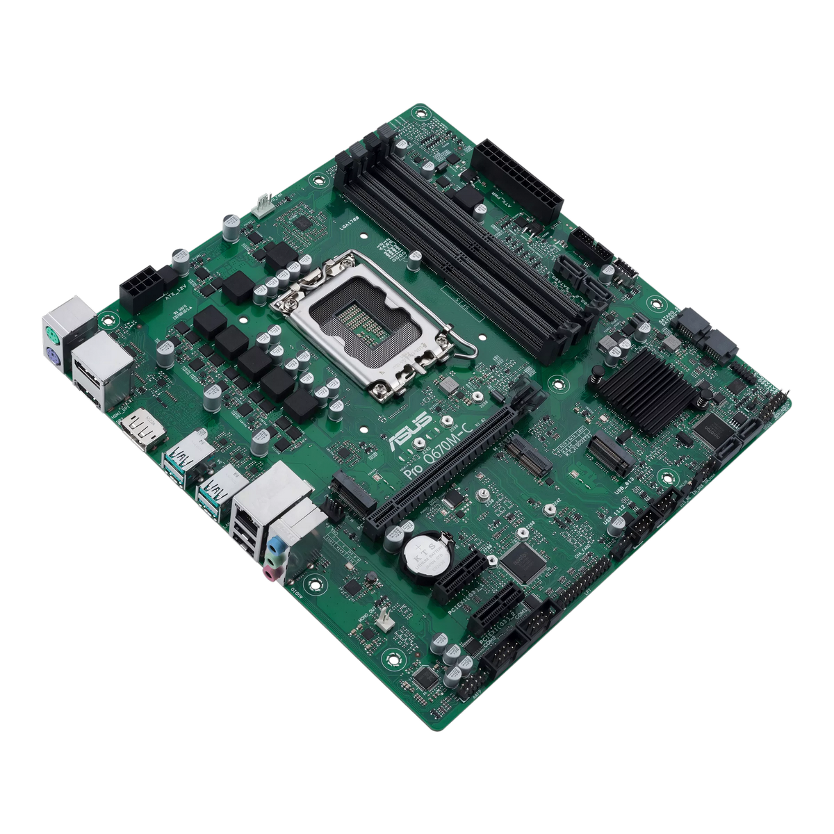 Материнская плата Asus PRO Q670M-C-CSM Soc-1700 Intel Q670 4xDDR5 mATX AC`97 8ch(7.1) GbLAN RAID+HDM