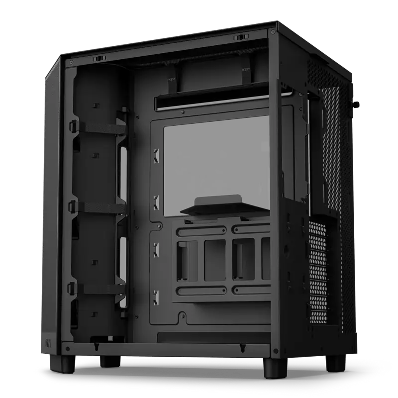 Корпус NZXT H6 Flow RGB (2023), Midi-Tower, TG, 3x120mm RGB, 2xUSB-A 3.2 + 1xUSB-C 3.2, ATX, mATX, m