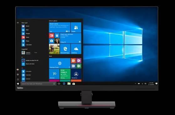 МОНИТОР 31.5" Lenovo ThinkVision T32-20 Black с поворотом экрана  (IPS,3840 x 2160,4 ms,178°/178°,35