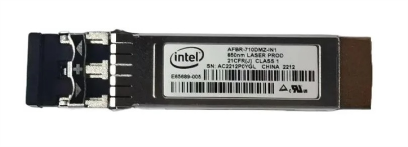 оптический модуль Intel Ethernet SFP+ SR Optics (SFP+ transceiver module for short range fiber cable