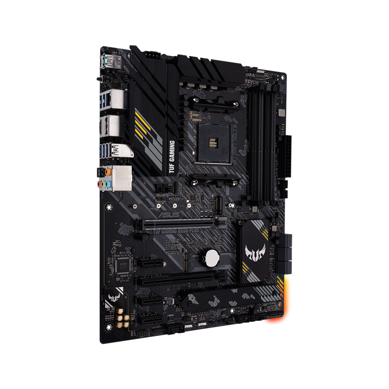 Материнская плата Asus TUF GAMING B550-PLUS Soc-AM4 AMD B550 4xDDR4 ATX AC`97 8ch(7.1) 2.5Gg RAID+HD