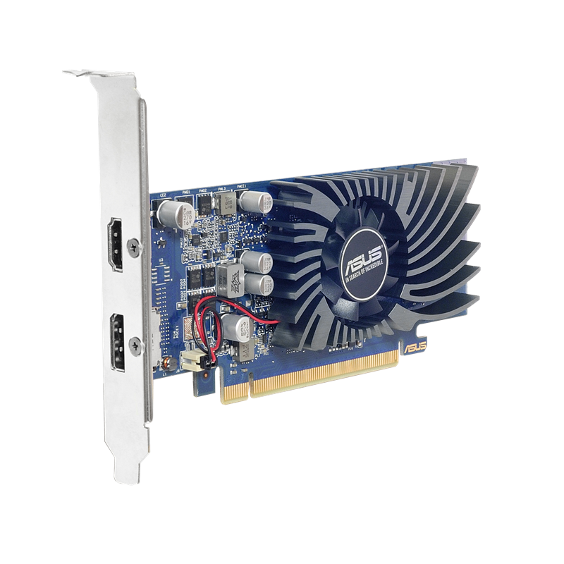 Видеокарта Asus PCI-E 3.0 GT1030-2G-BRK NVIDIA GeForce GT 1030 2Gb 64bit GDDR5 1228/6008 HDMIx1 DPx1