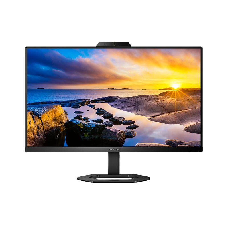 Монитор Philips 23.8" 24E1N5300HE черный IPS LED 1ms 16:9 HDMI M/M Cam матовая HAS Piv 300cd 178гр/1