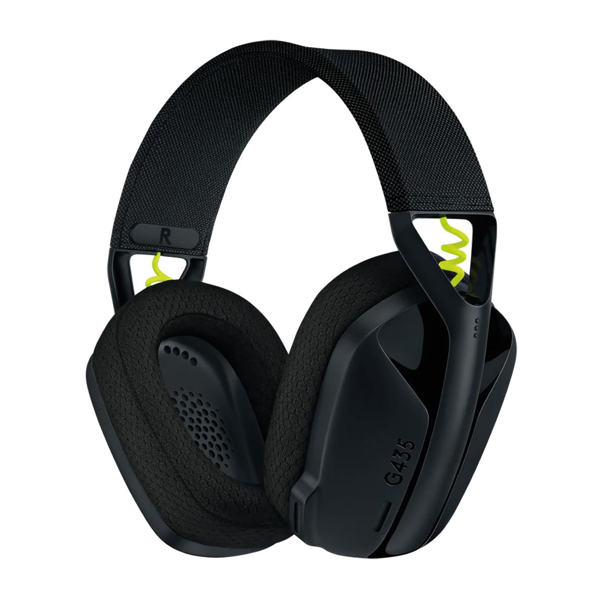 Наушники с микрофоном Logitech G435 черный/желтый накладные BT/Radio оголовье (981-001053)