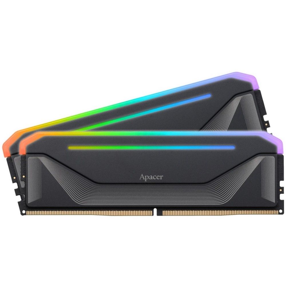 Оперативная память Apacer  DDR5  16GB  6000MHz DIMM NOX RGB Black Gaming Memory CL38 1.35V (Retail) 