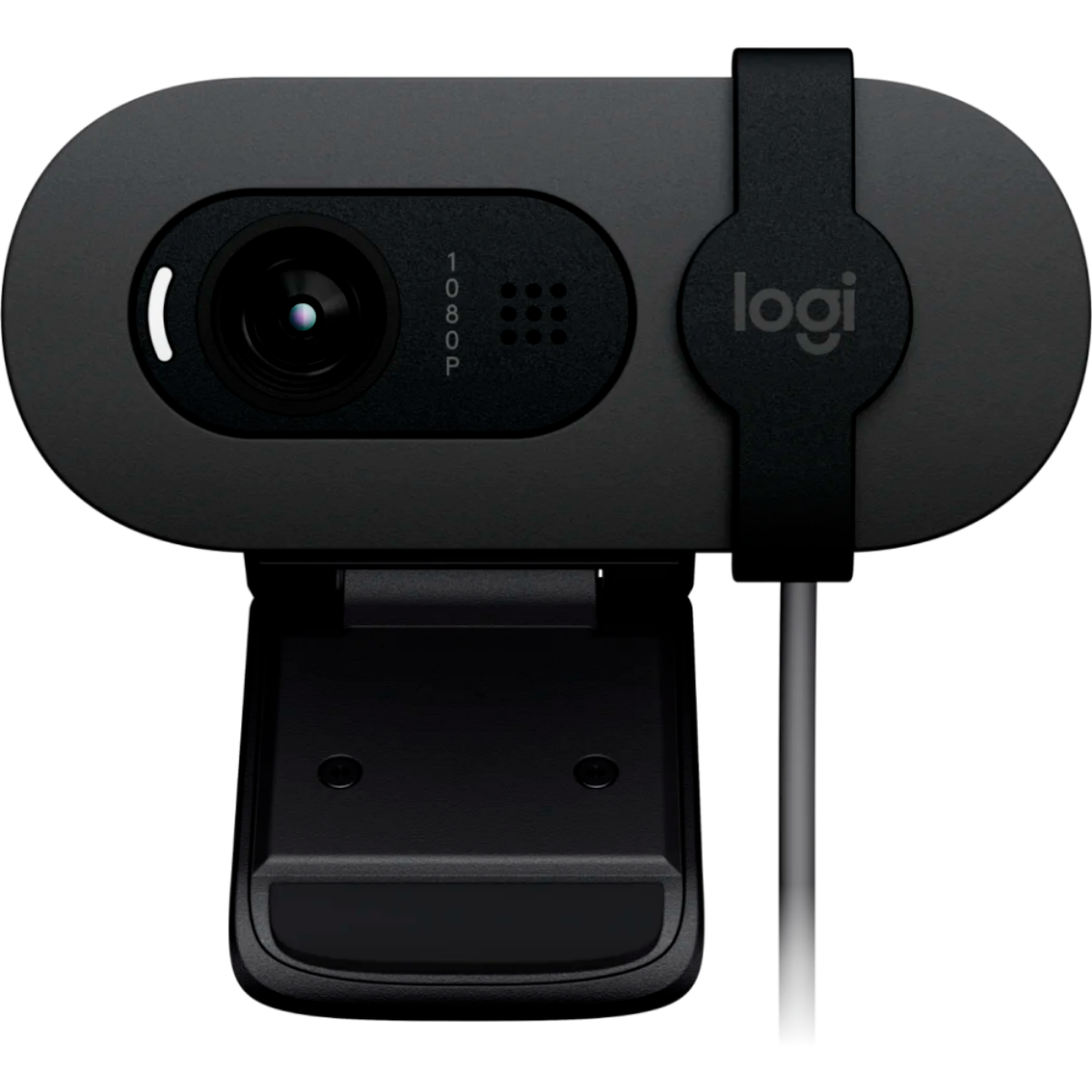 Камера Web Logitech HD Webcam Brio 90 черный 2Mpix (1920x1080) USB-A с микрофоном (960-001581)