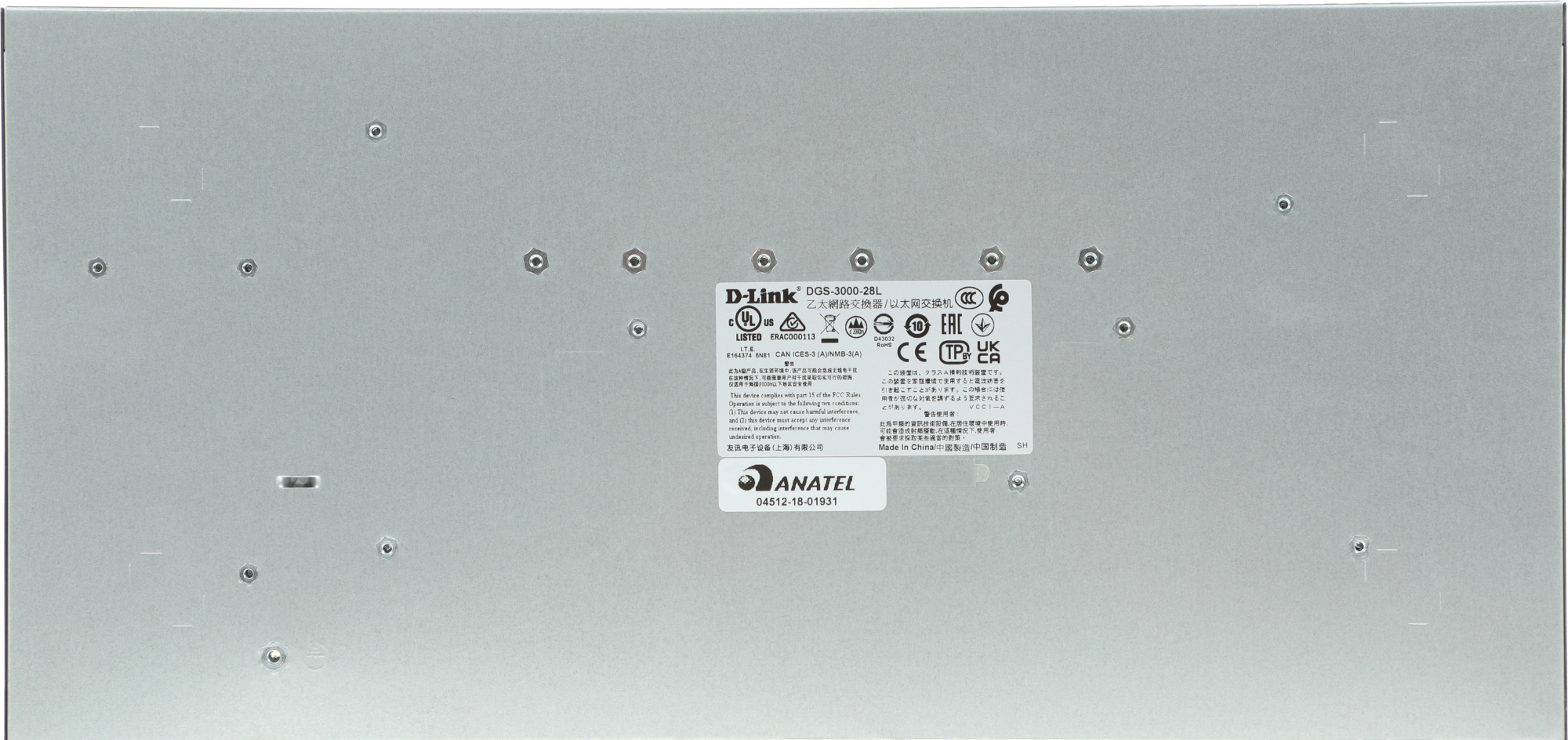 Коммутатор D-Link DGS-3000-28L/B1A 24x1Гбит/с 4SFP управляемый