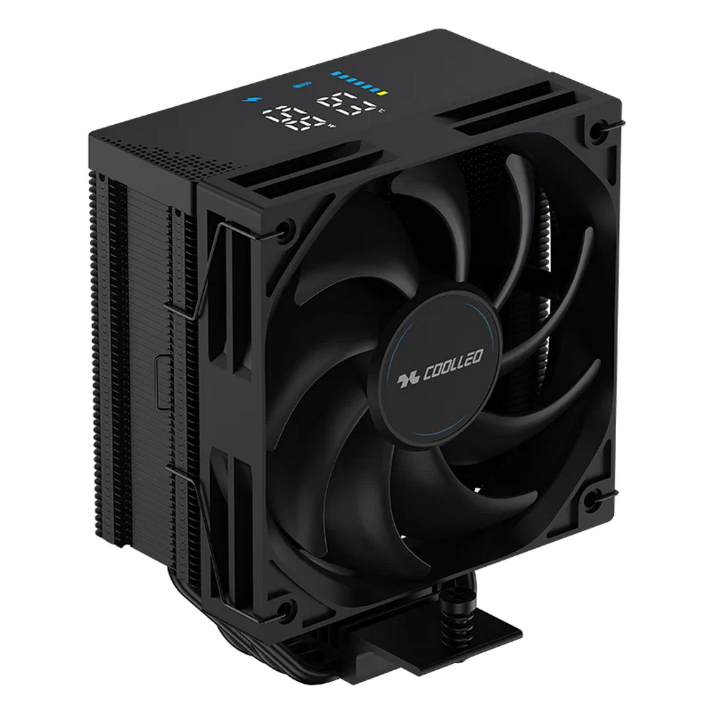 Вентилятор для процессора Coolleo CPU Cooler CL-B40-DIG-BK V2 Intel: LGA 115X/1200/1700/1851 AMD: AM