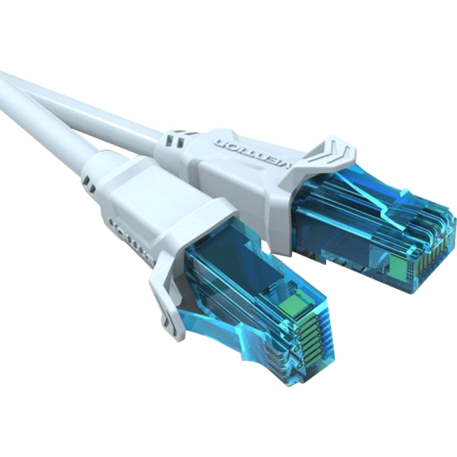 Патч-корд Vention прямой UTP cat.5е, RJ45 - 0,75м. Серый/ Vention VAP-A10-S075