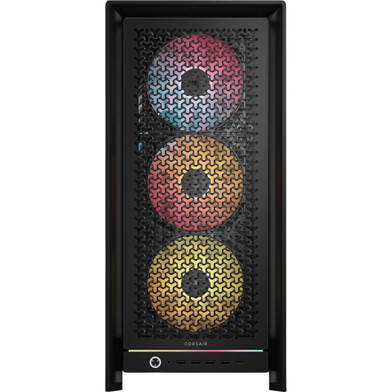 Корпус Corsair Frame 5000D RS ARGB High-Airflow, Midi-Tower, TG, 4x140mm ARGB, 4xUSB-A 3.2, 1xUSB 3.