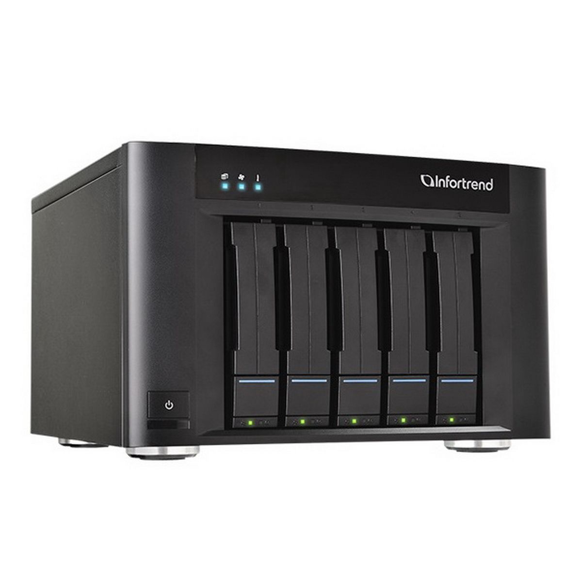 Система хранения данных EonStor GSe Pro 200 5bay, High IOPS Solution, desktop cloud-integrated unifi