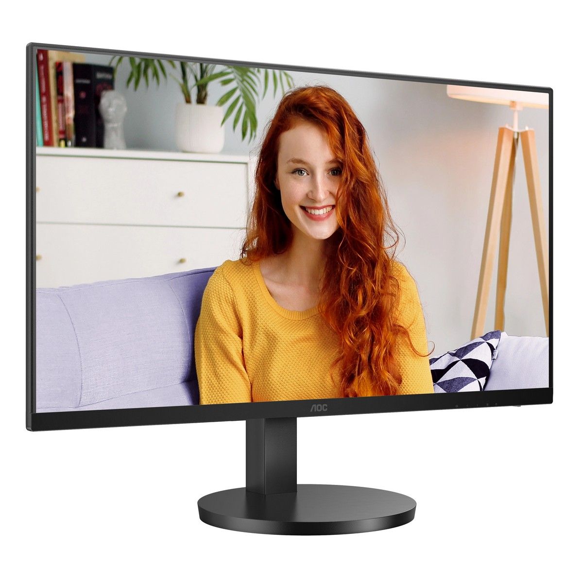 Монитор 27" AOC U27B3CF Black (4K, IPS, 3840x2160, 4 ms, 178°/178°, 350 cd/m, 20M:1, +HDMI 2.0,