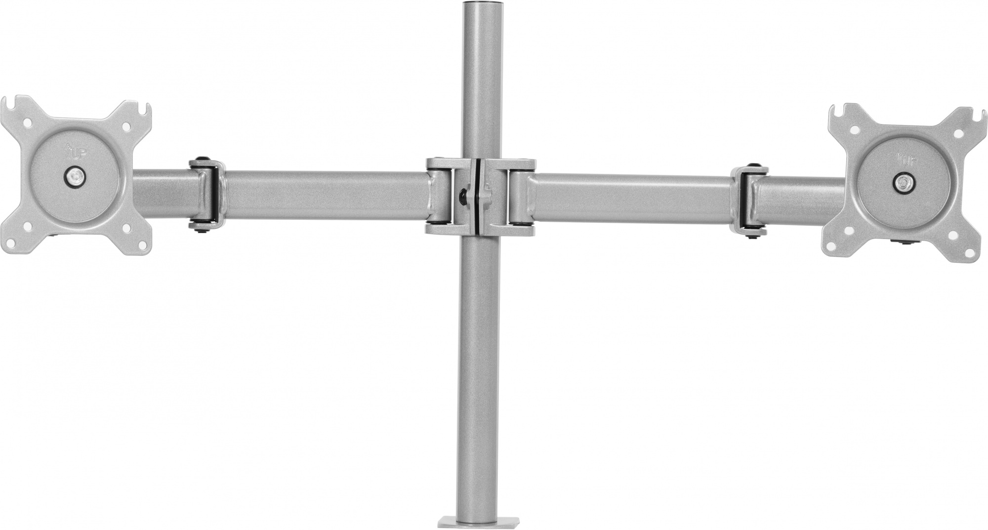 Кронштейн для мониторов Cactus CS-VM-D29-AL серебристый 13"-27" макс.8кг настольный поворот и наклон