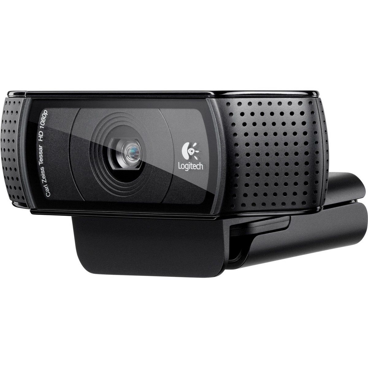 Веб-камера Logitech C920 черная, 2Mp, FHD 1080p@30fps, автофокус, угол обзора |960-001055| 78°, скла