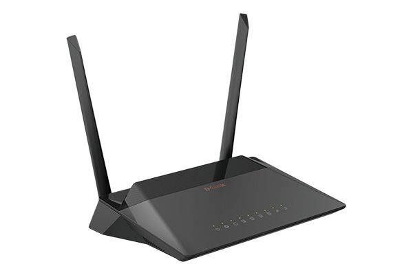 Роутер беспроводной D-Link DSL-224 N300 10/100BASE-TX черный