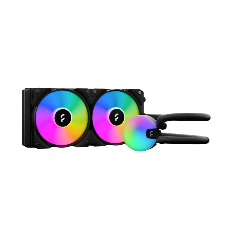 Система жидкостного охлаждения System Fractal Design Lumen S24 V2 RGB (180W, 240mm, Black, ARGB/ Fan