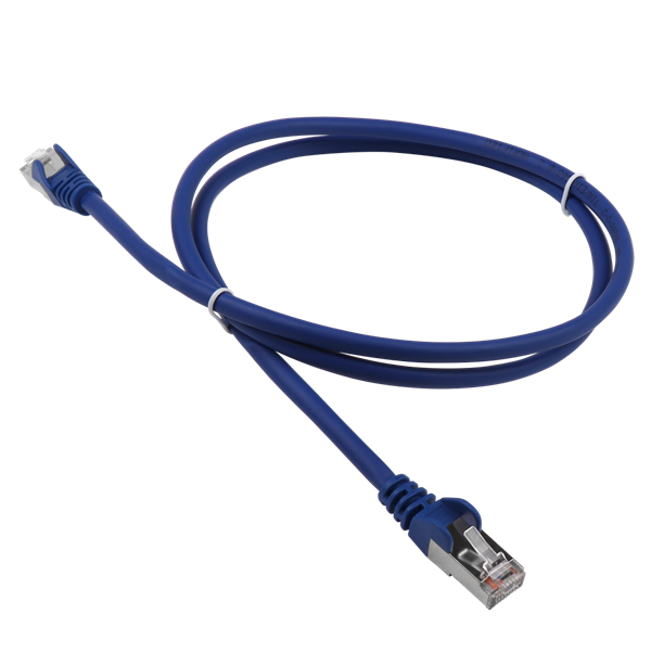 Патч-корд Патч-корд LANMASTER LSZH FTP кат.5e, 2.0 м, синий