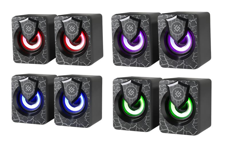 Defender Акустическая 2.0 система Onyx 6Вт, подсветка, питание от USB