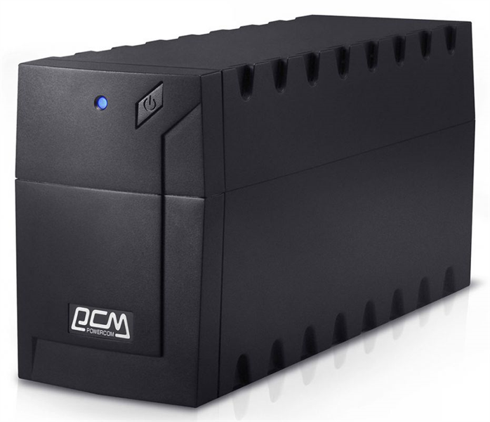 Источник бесперебойного питания Powercom Raptor, Line-Interactive, 600VA/360W, Tower, 3xSchuko (3 ba