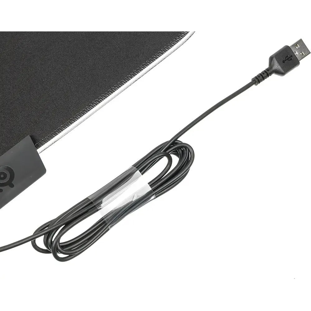 Коврик для мыши Steelseries QcK Prism Cloth Средний черный 320x270x4мм (63825)
