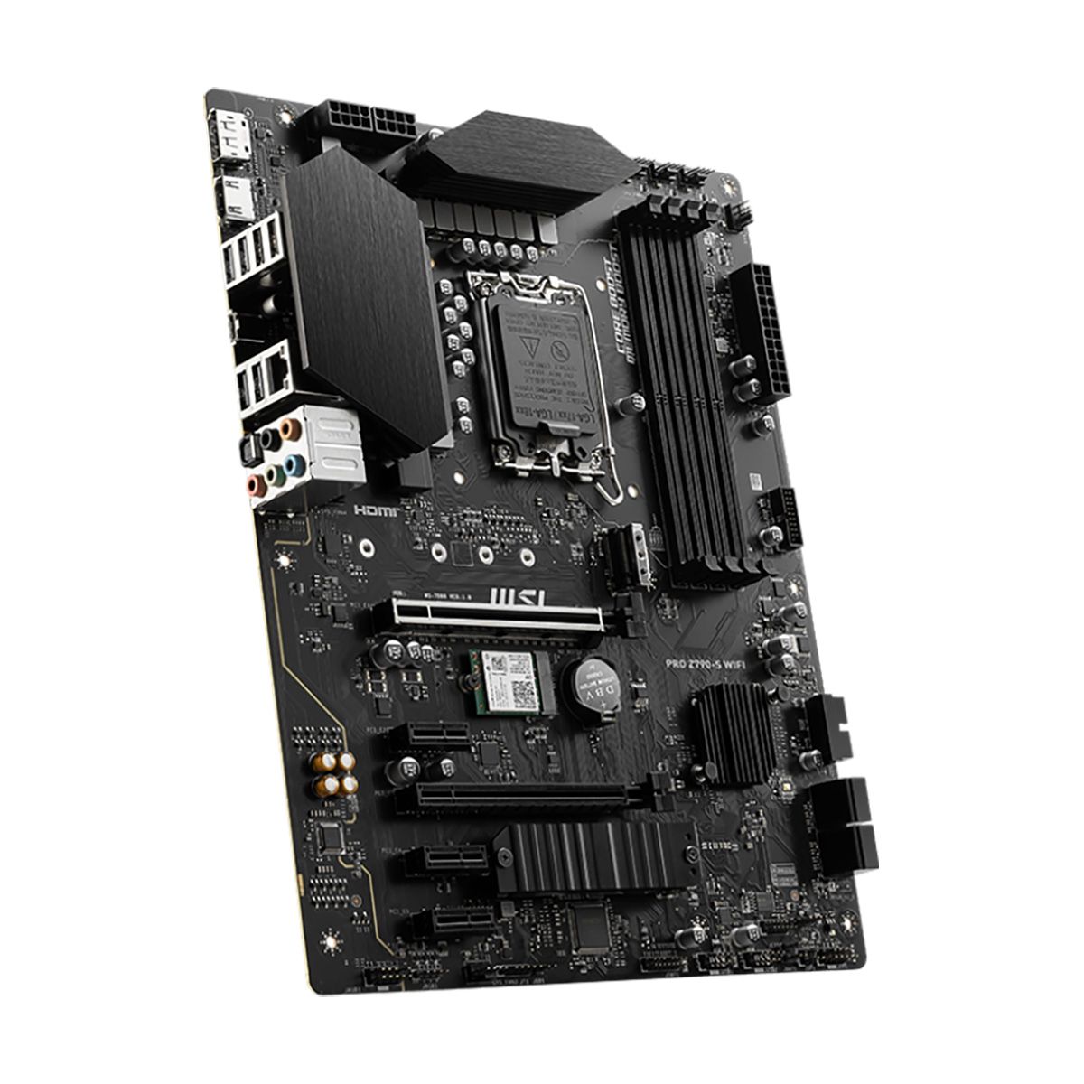 Материнская плата MSI PRO Z790-S WIFI Soc-1700 Intel Z790 4xDDR5 ATX AC`97 8ch(7.1) 2.5Gg RAID+HDMI+