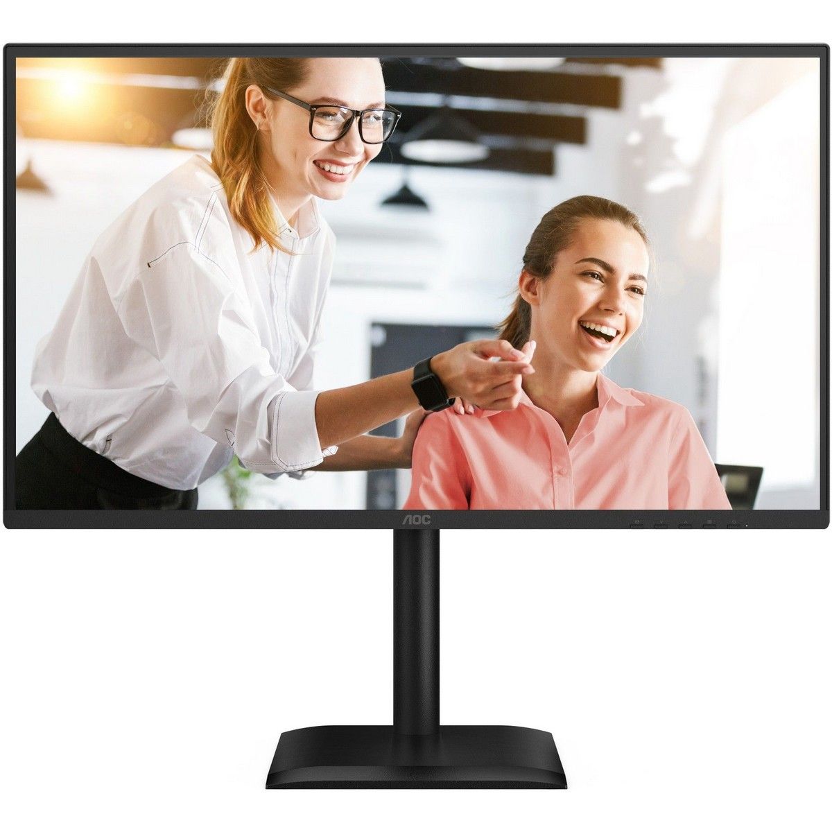 Монитор AOC 27" Q27E4CV черный IPS LED 16:9 HDMI M/M матовая HAS Piv 350cd 178гр/178гр 2560x1440 120