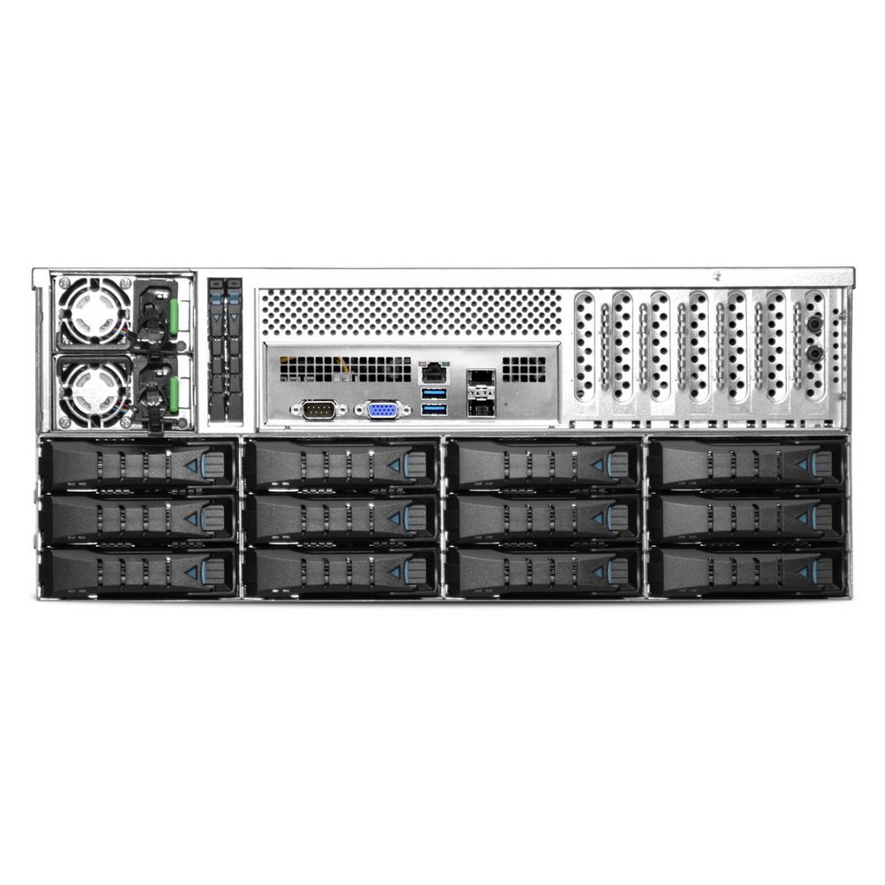Корпус AIC RSC-4BT, 4U 36x 3.5" hot-swap bays, tooless 3.5" and 2.5" HOD tray, 1200W 