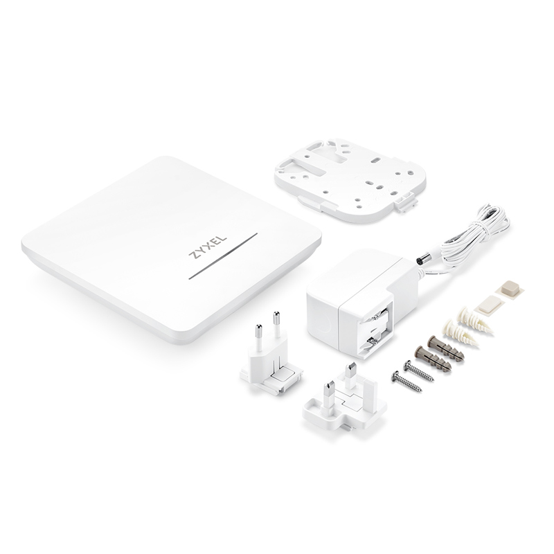беспроводная точка доступа Точка доступа Zyxel NebulaFlex NWA50BE PRO, Wi-Fi 7 (BE6500), MU-MIMO 2x2