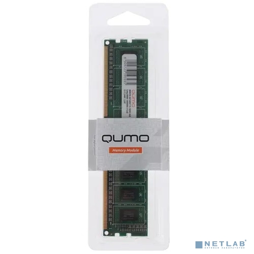 QUMO DDR3 DIMM 4GB (PC3-12800) 1600MHz QUM3U-4G1600C(N)11L 1.35V