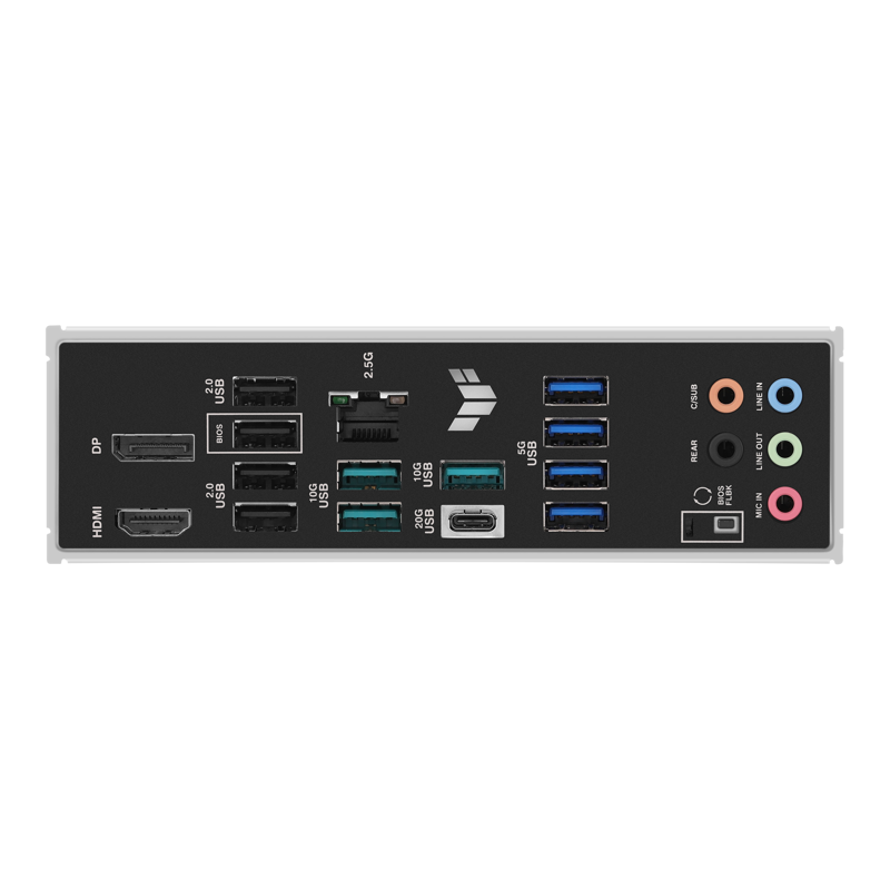 Материнская плата Asus TUF GAMING B850M-PLUS Socket AM5 AMD B850 4xDDR5 mATX AC`97 8ch(7.1) 2.5Gg RA