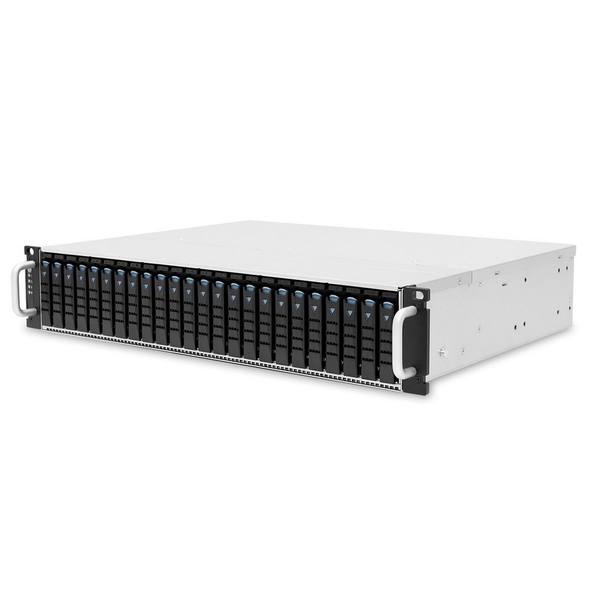Корпус AIC XJ1-20247-02 2U 24x 2.5" hot-swap bays, hot-swap JBOD with dual SAS 24G expander con