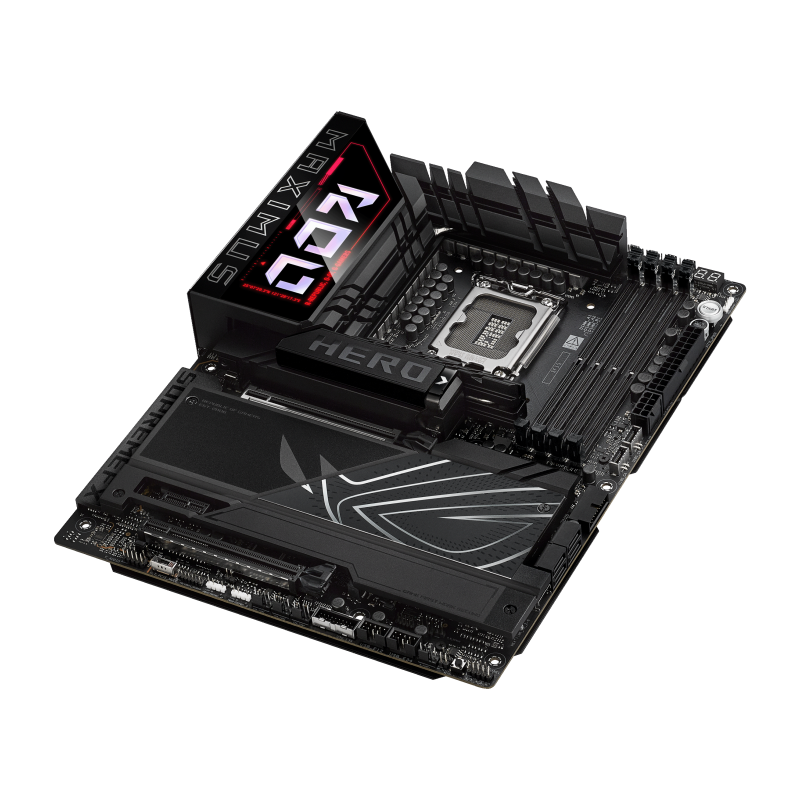 Материнская плата Asus ROG MAXIMUS Z890 HERO Soc-1851 Intel Z890 4xDDR5 ATX AC`97 8ch(7.1) 5Gigabit 