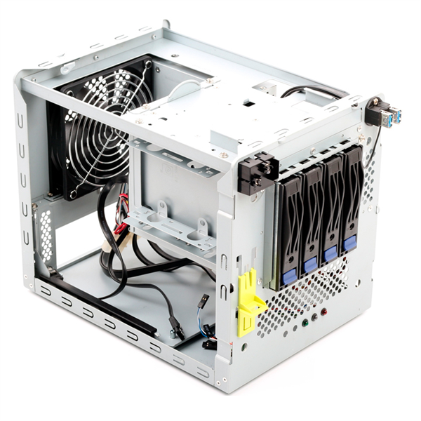 Корпус серверный InWin MS04-1(PF052)  IP-S265AU7-2 80+ Bronze SATA BP