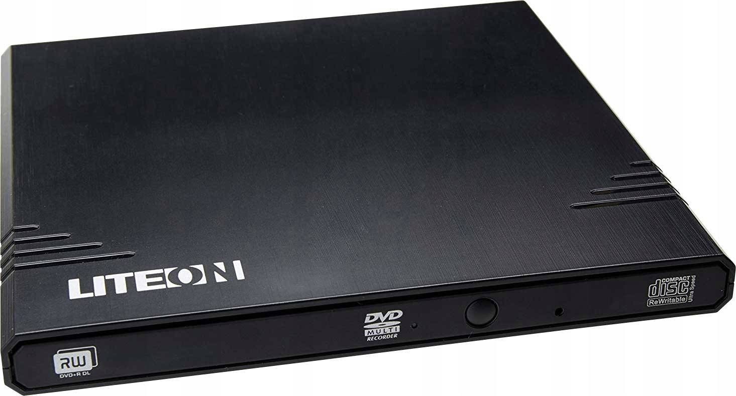 Внешний оптический привод Slim Lite-On eBAU108-11 (USB, DVD-RW, черный) RTL