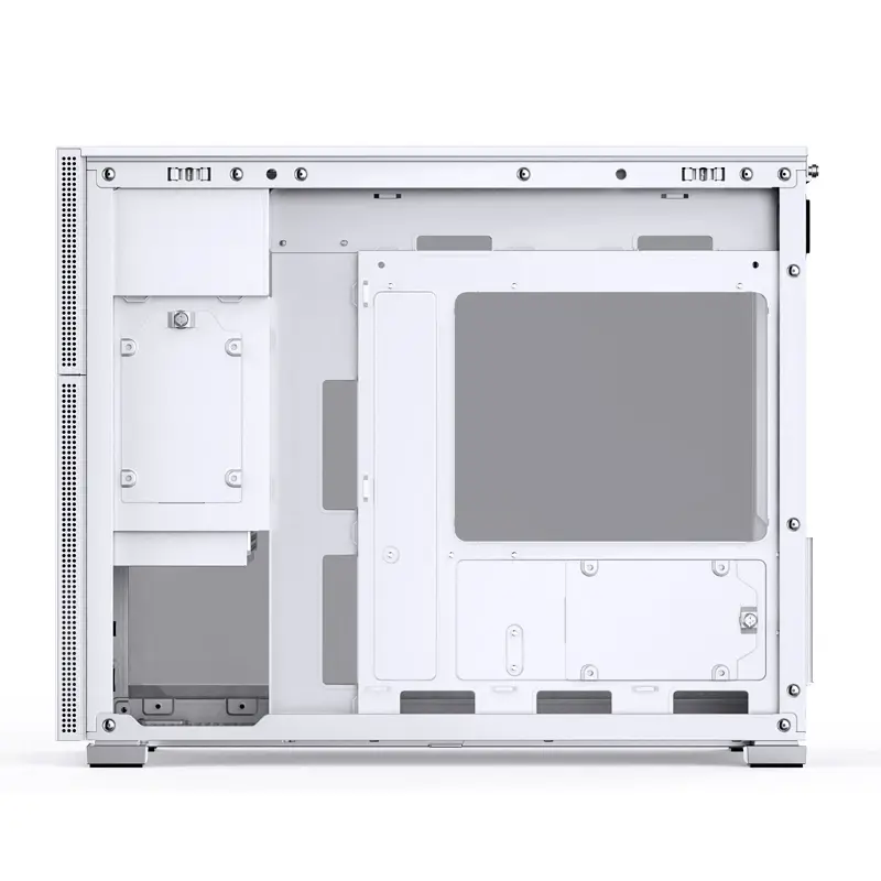 Корпус JONSBO D31 STD, Mini-Tower, TG, no fan, 1xUSB-A 3.2 + 1xUSB-C 3.2, mATX, mDTX, mITX White