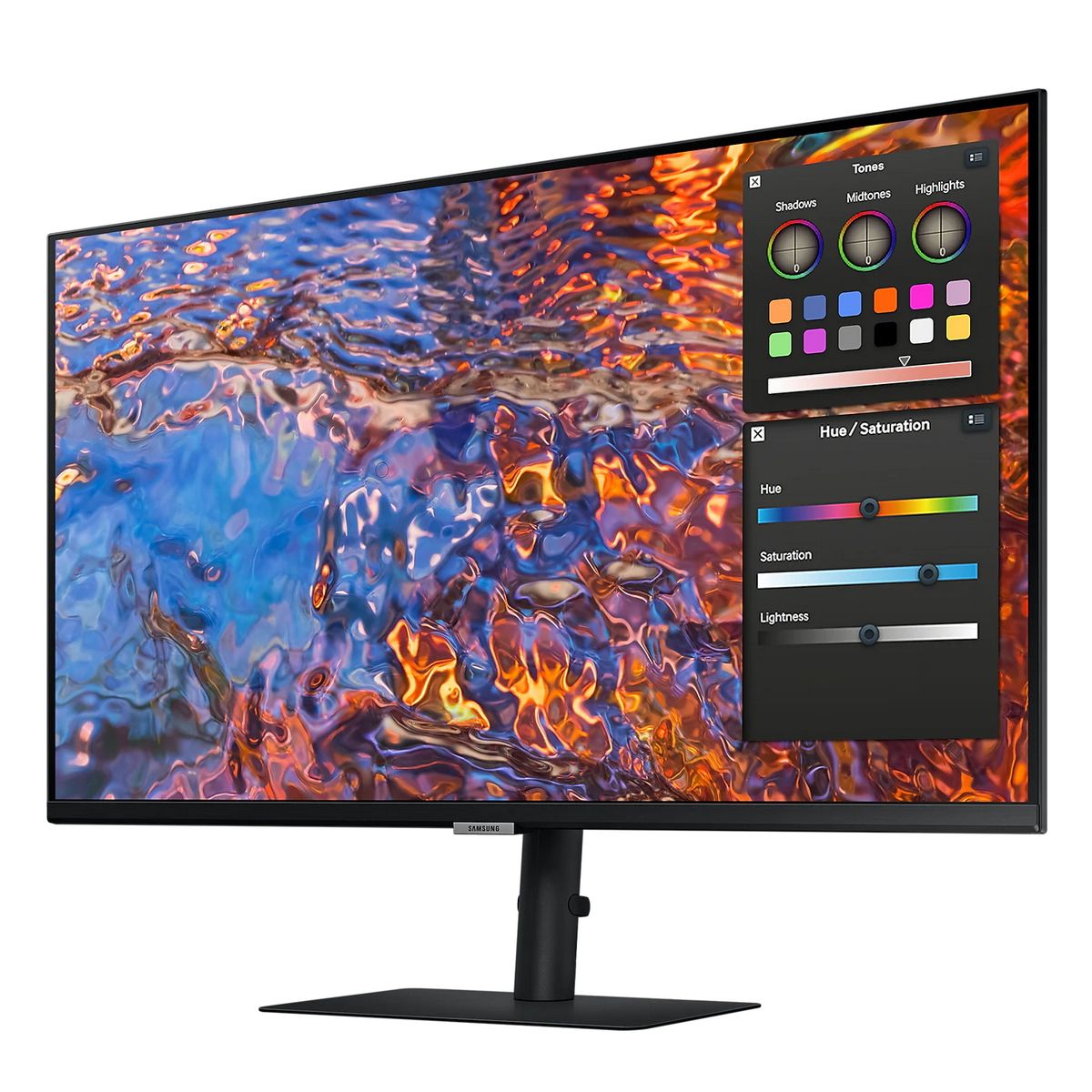 Монитор Samsung 32" ViewFinity S8 S32B800PXI черный IPS LED 5ms 16:9 HDMI полуматовая HAS Piv 350cd 