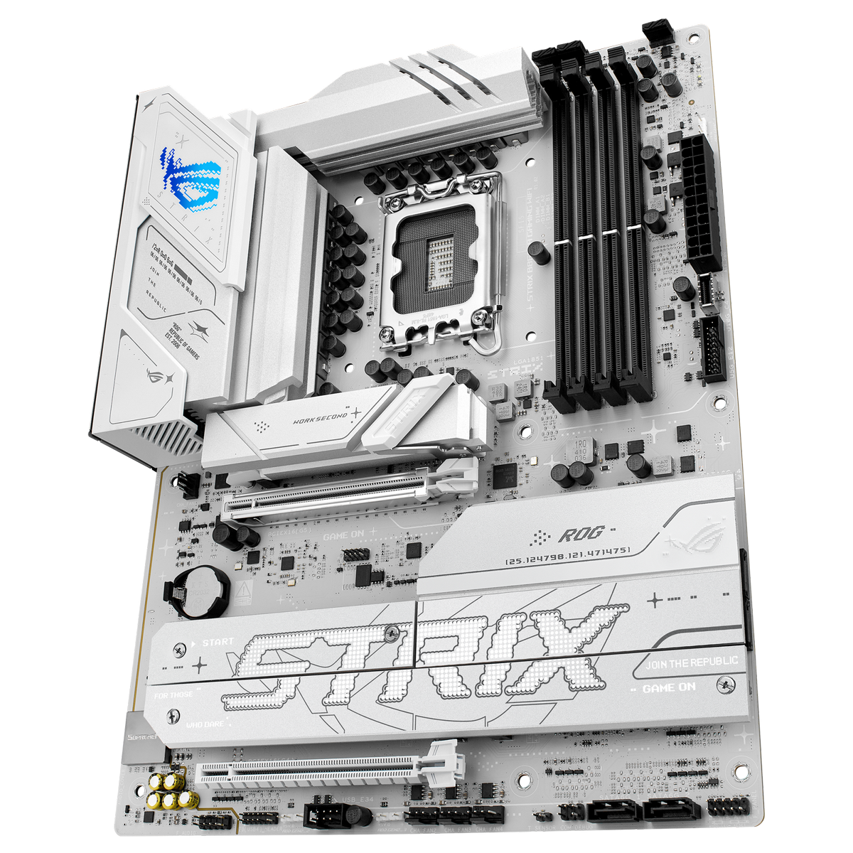 Материнская плата Asus ROG STRIX B860-A GAMING WIFI Soc-1851 Intel B860 4xDDR5 ATX AC`97 8ch(7.1) 2.