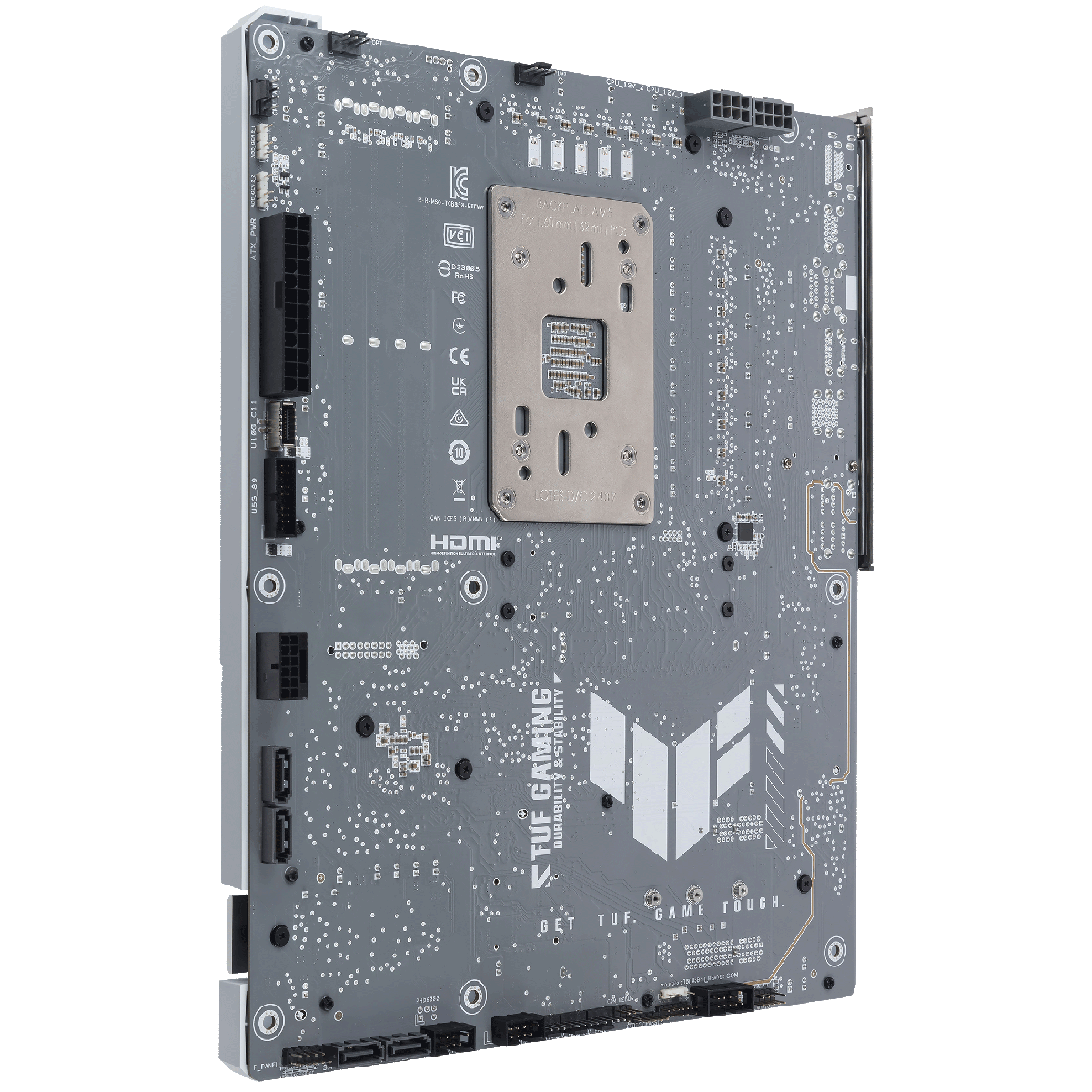 Материнская плата ASUS TUF GAMING B850-BTF WIFI W, AM5, B850, 4*DDR5, 4*SATA, 3*M.2, 7*USB 3.2, 2*US