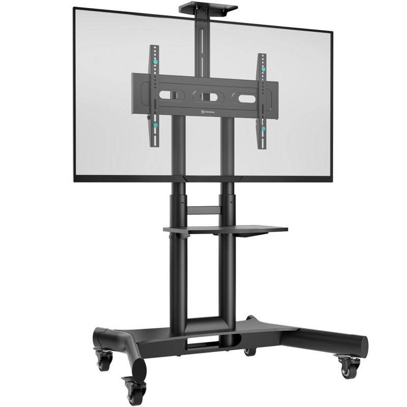 Подставка для телевизора Onkron TS1551 черный 40"-70" макс.60.5кг напольный мобильный